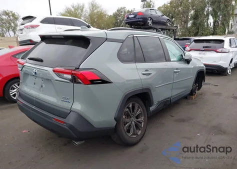 2022 Toyota Rav4 Hybrid Xle Premium из США, поврежденный, VIN 4T3B6RFVXNU099301